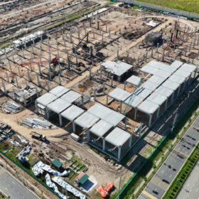 Mặt bằng thi công nhà xưởng Sembcorp