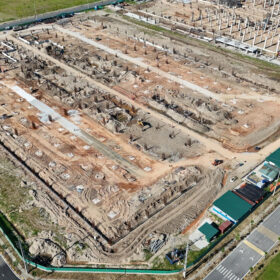 Mặt bằng thi công nhà xưởng Sembcorp