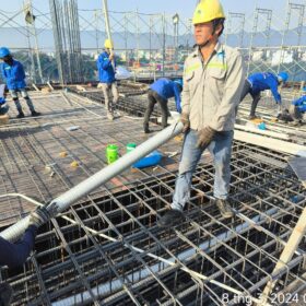 Thi công cáp dự ứng lực