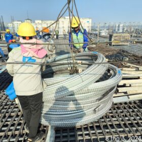 Thi công cáp dự ứng lực