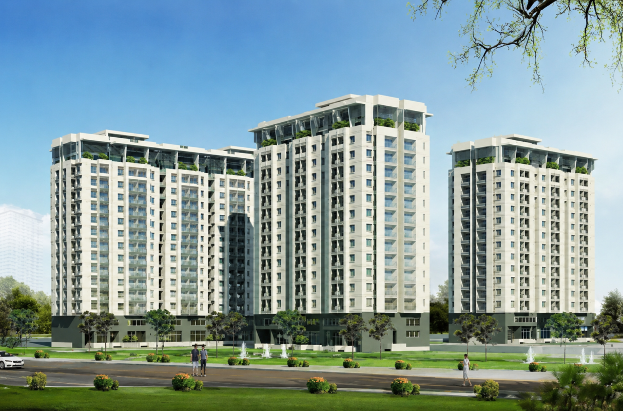 Phối cảnh Chung cư Phúc Lộc Thọ