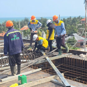 Thi công cáp dự ứng lực