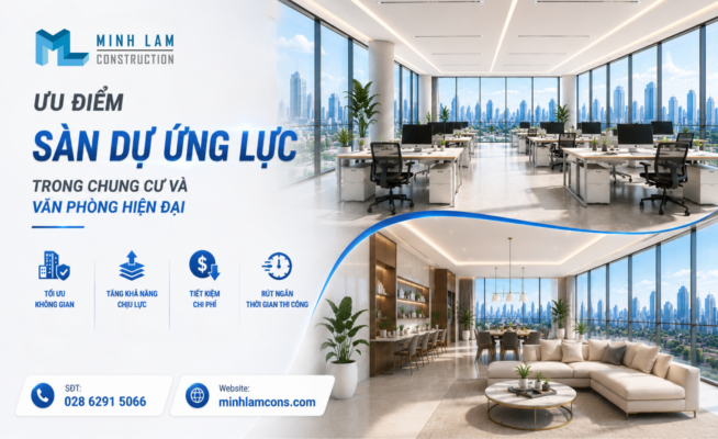 Ưu điểm sàn dự ứng lực