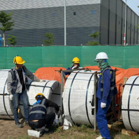 Lấy mẫu vật liệu dự ứng lực đầu vào