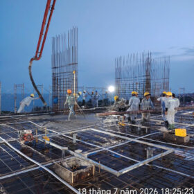 thi công cáp dự ứng lực