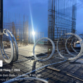 thi công cáp dự ứng lực