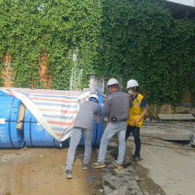 thi công cáp dự ứng lực
