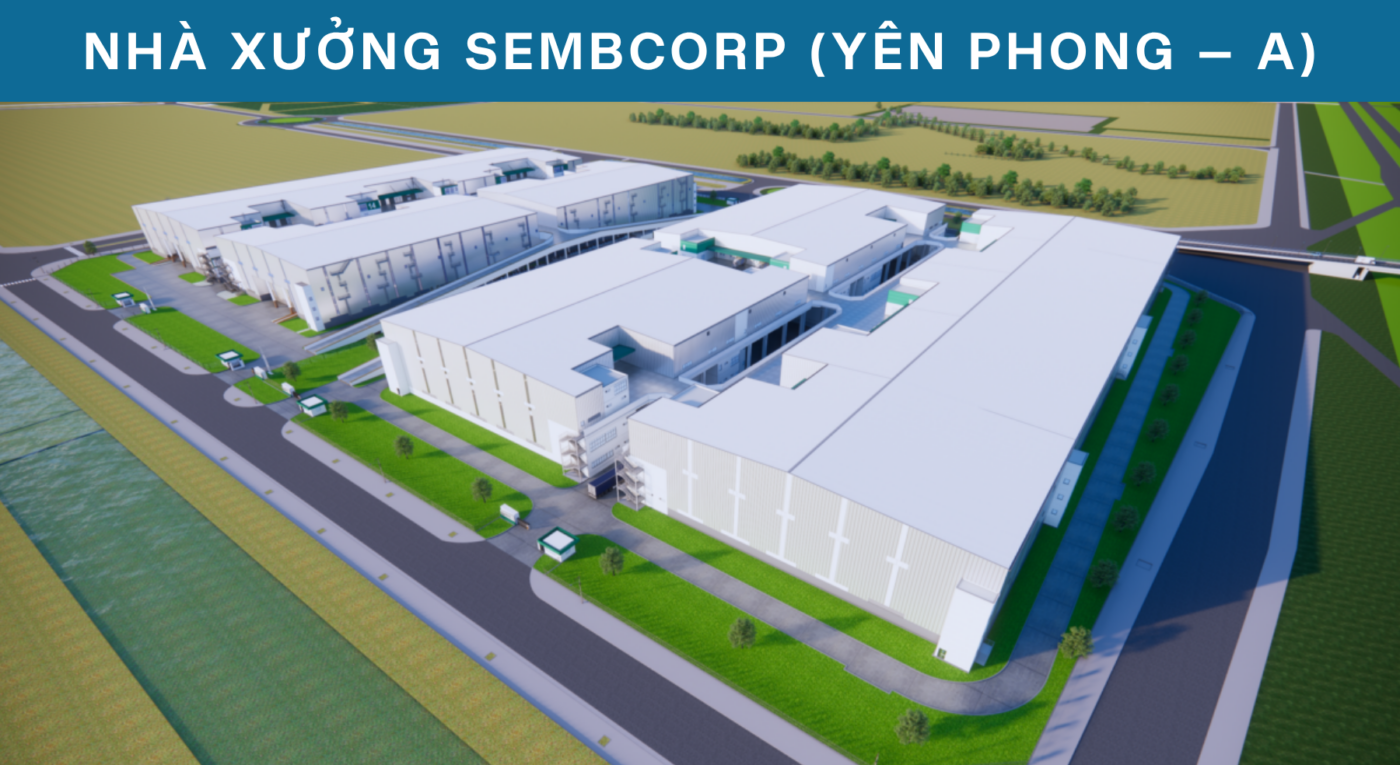 Nhà xưởng Sembcorp (Yên Phong II-A)