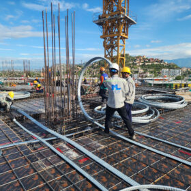 Thi công cáp dự ứng lực