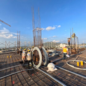 Thi công cáp dự ứng lực