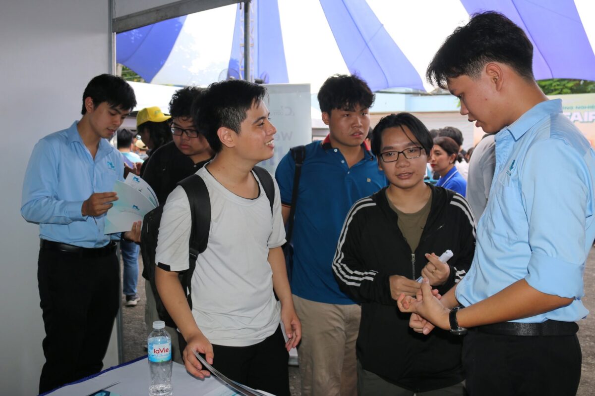 Minh Lâm tại Job Fair tháng 04/2025 HCMUT