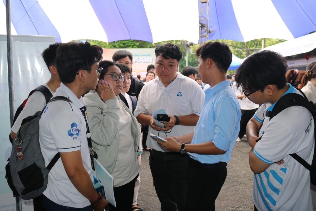 Minh Lâm tại Job Fair tháng 04/2025 HCMUT