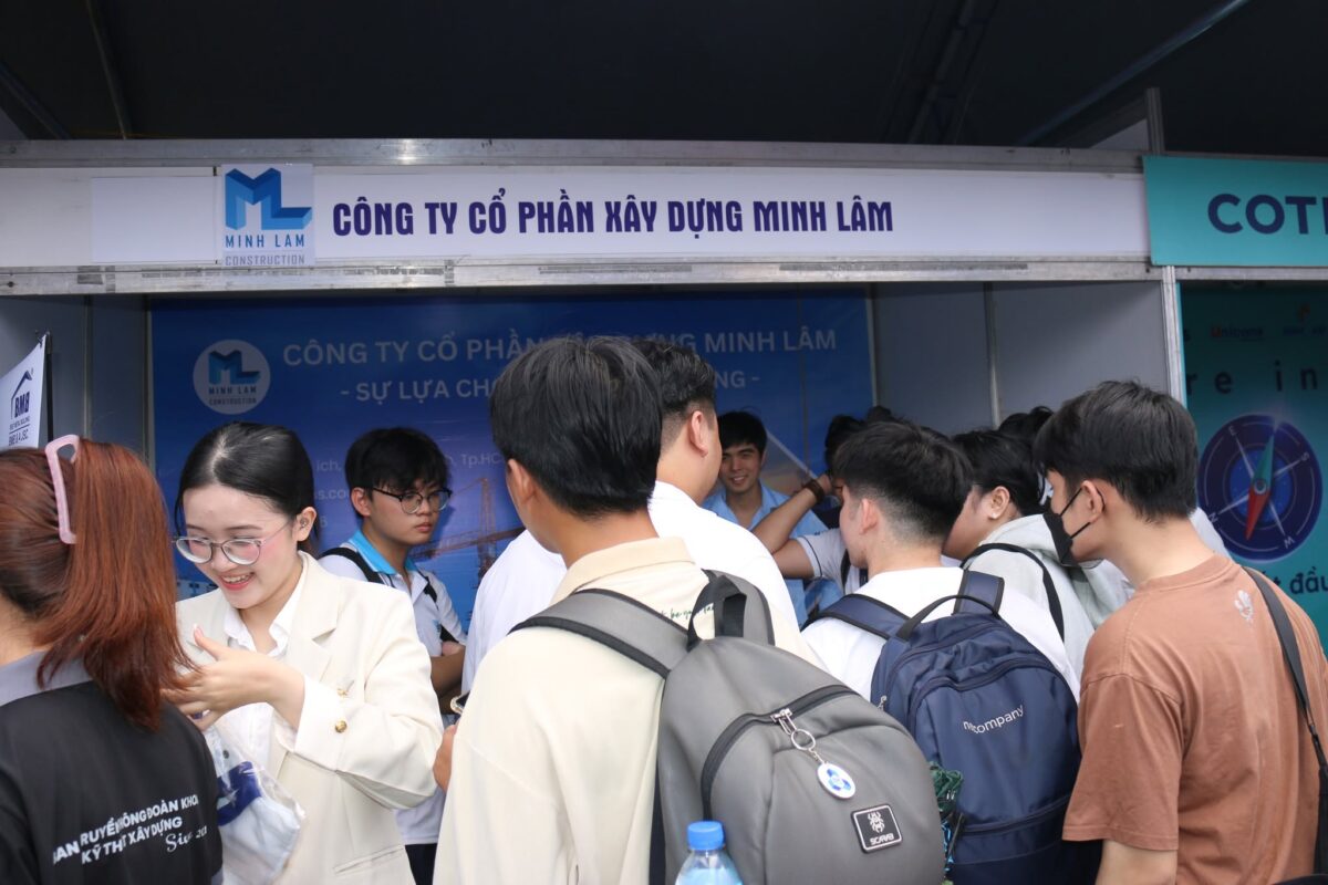 Minh Lâm tại Job Fair tháng 04/2025 HCMUT