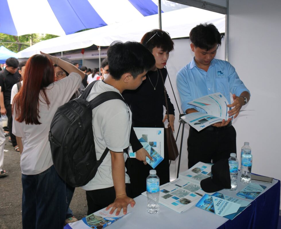 Minh Lâm tại Job Fair tháng 04/2025 HCMUT