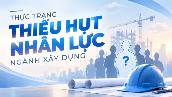 Thiếu hụt nhân lực ngành xây dựng