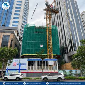 Công trườngnh thi công Khách sạn Polaris