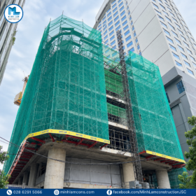 Công trườngnh thi công Khách sạn Polaris