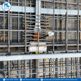 Thi công sàn cáp dự ứng lực