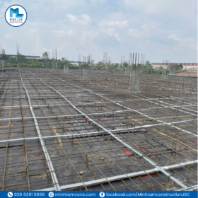 Thi công sàn cáp dự ứng lực