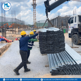 Nhập vật tư ống ghen mạ kẽm
